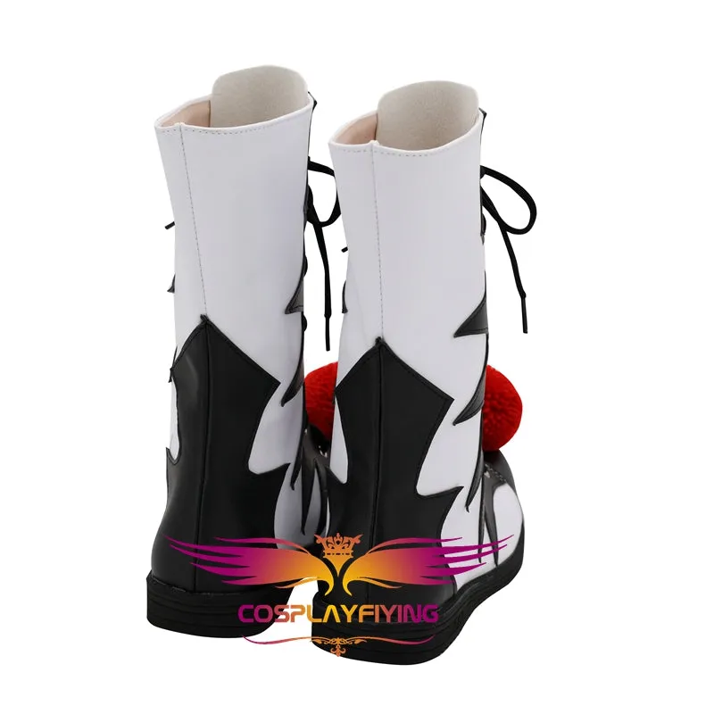 2019 New Horror Movie Stephen King's It Clown Joker Cosplay Shoes Boots Custom Made for Adult Men and Women Halloween Carnival