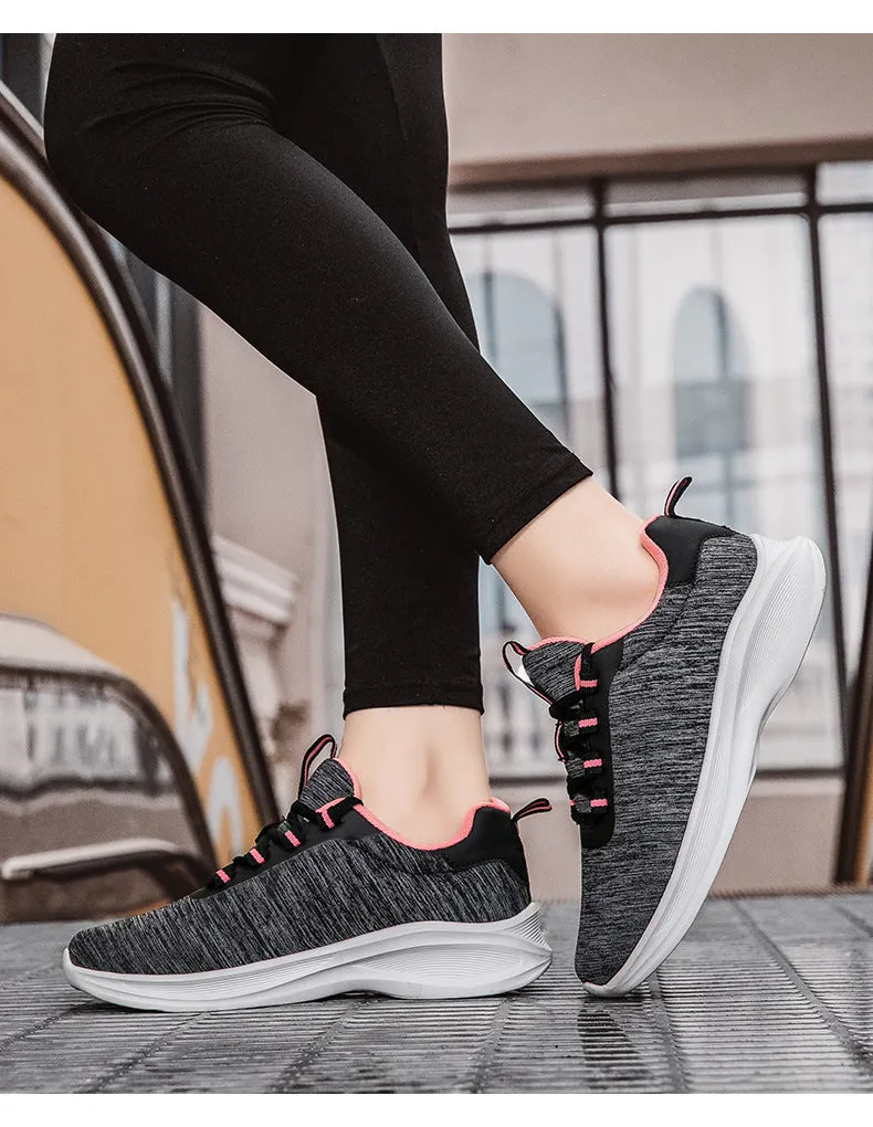 2024 New Lightweight Running and Sports Shoes Fitness Soft Sole Breathable Mesh Women's Casual Shoes