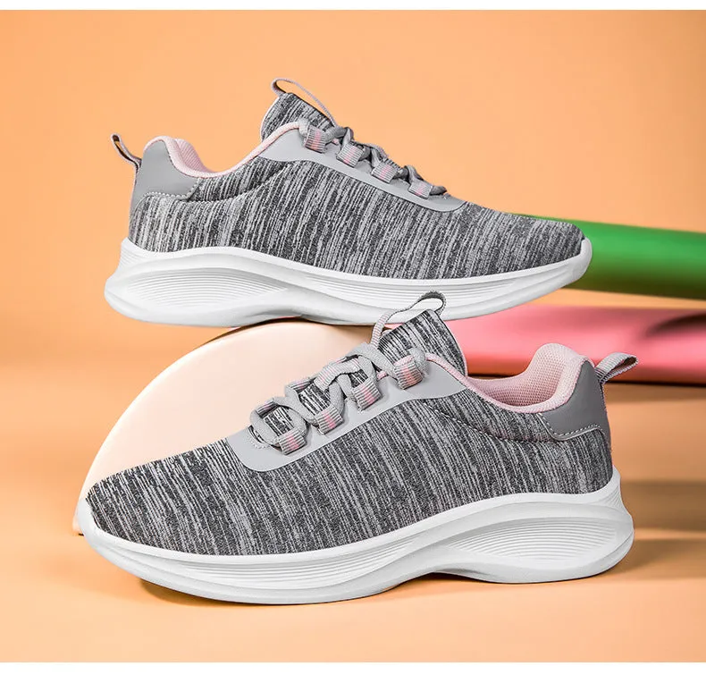 2024 New Lightweight Running and Sports Shoes Fitness Soft Sole Breathable Mesh Women's Casual Shoes