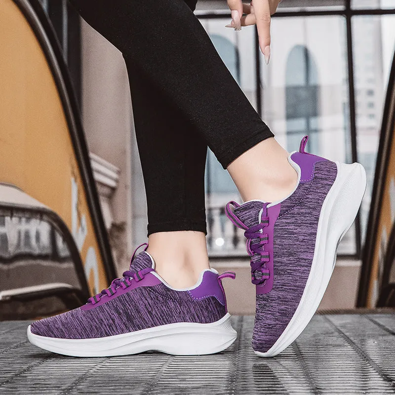 2024 New Lightweight Running and Sports Shoes Fitness Soft Sole Breathable Mesh Women's Casual Shoes