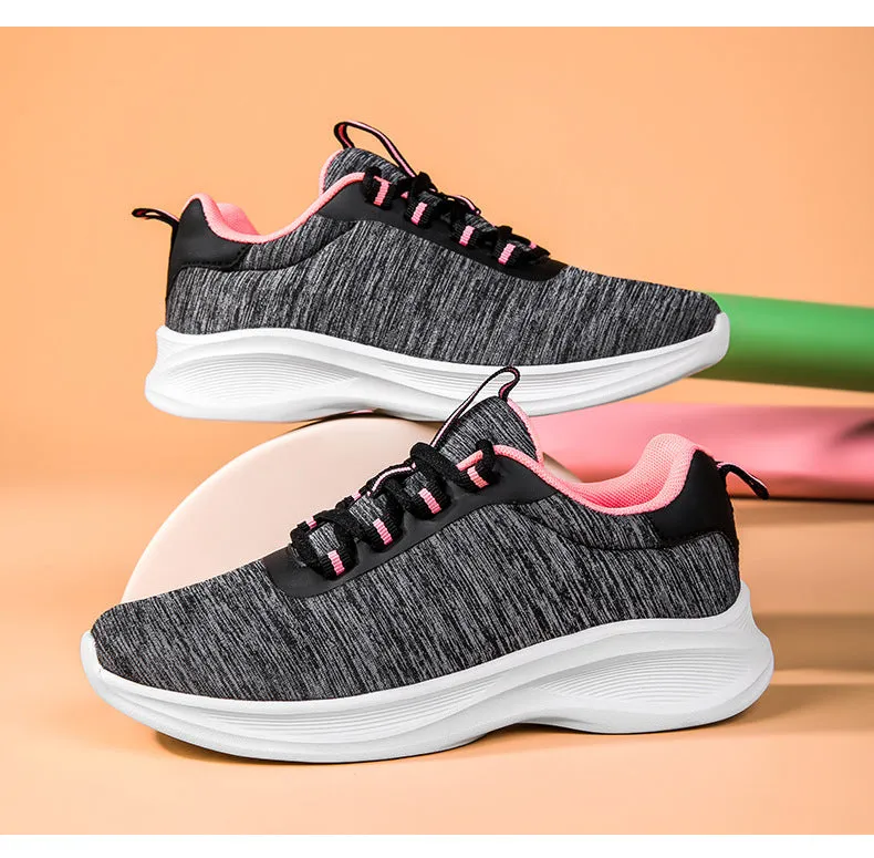 2024 New Lightweight Running and Sports Shoes Fitness Soft Sole Breathable Mesh Women's Casual Shoes