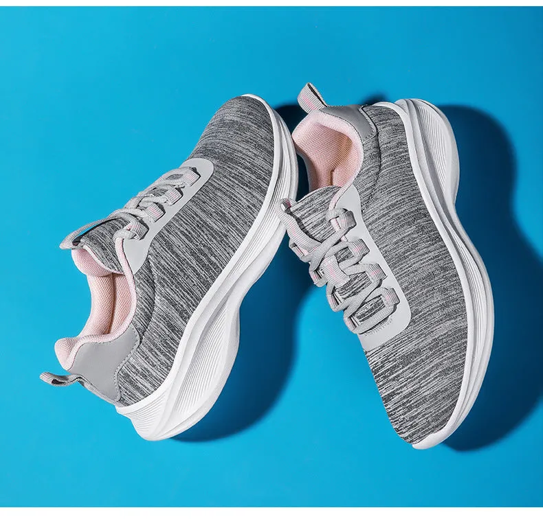 2024 New Lightweight Running and Sports Shoes Fitness Soft Sole Breathable Mesh Women's Casual Shoes