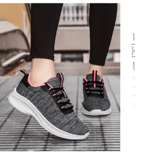 2024 New Lightweight Running and Sports Shoes Fitness Soft Sole Breathable Mesh Women's Casual Shoes