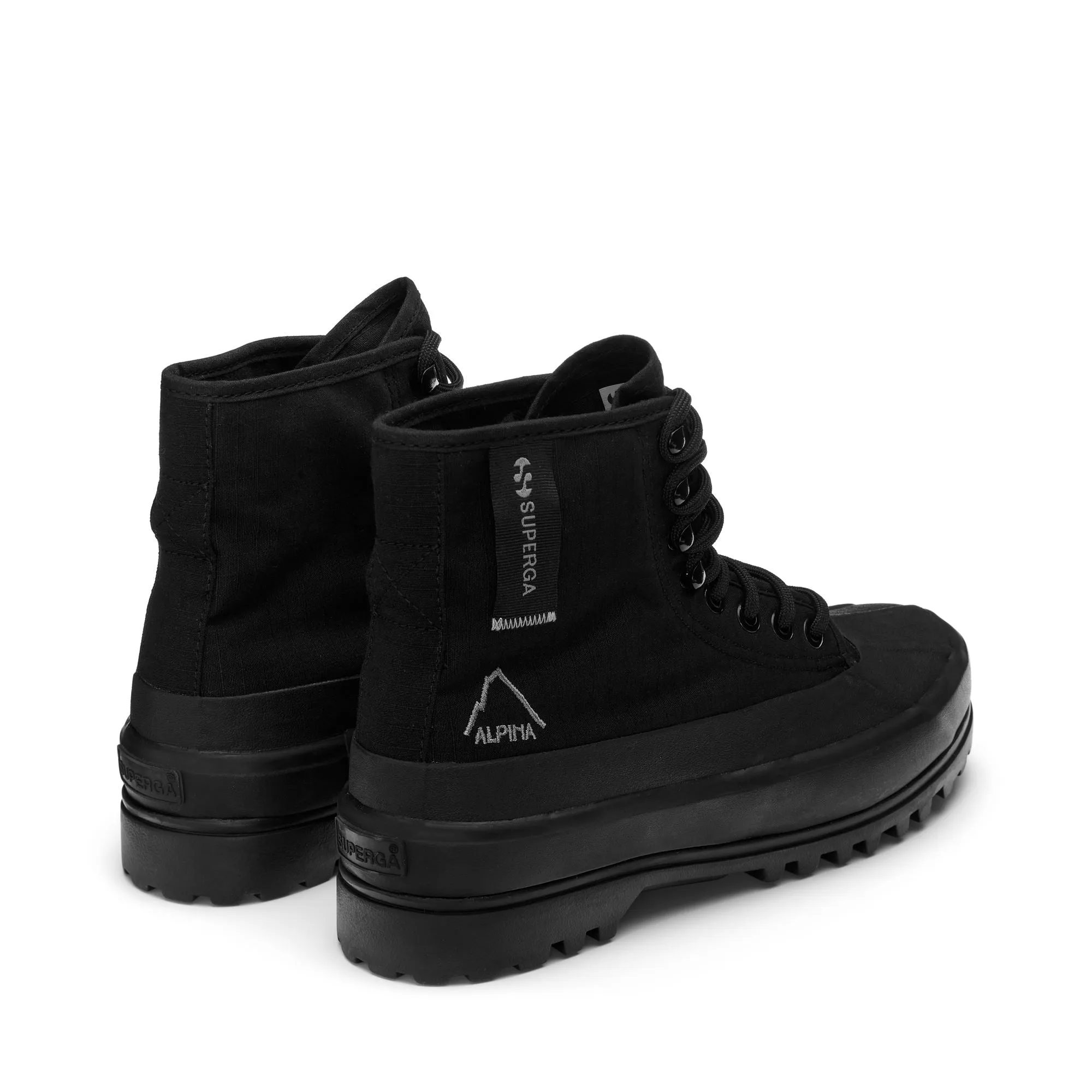 2481 ALPINA RIPSTOP - Ankle Boots - Laced - Unisex - TOTAL BLACK