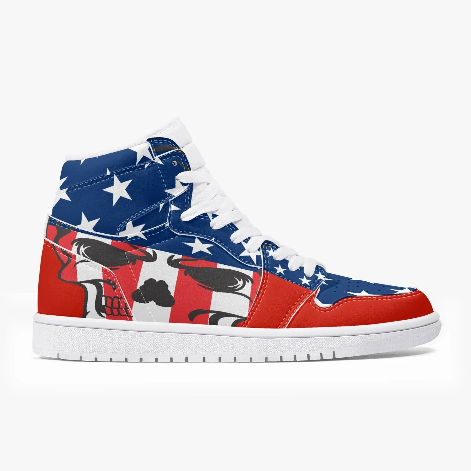 4th July Leather Sneakers - White