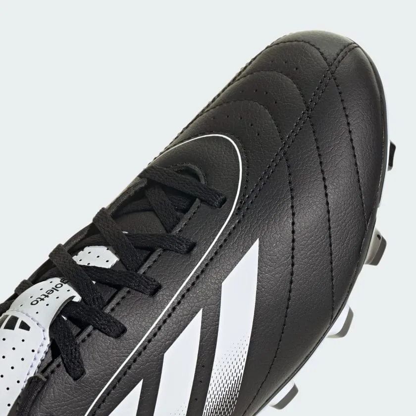 ADIDAS MEN'S GOLETTO IX BLACK/WHITE FOOTBALL SHOES
