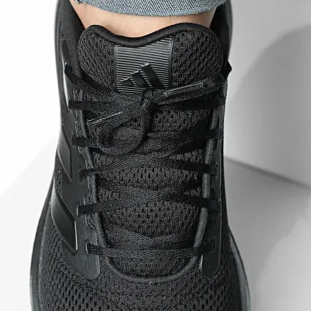 .Adidas Mens Response Runner Running Shoes - Black/Black - (JR8058) - BQ - R1L3