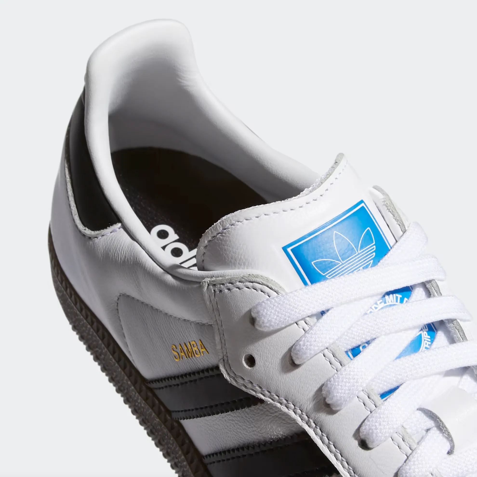 ADIDAS SAMBA ADV WHITE / BLACK