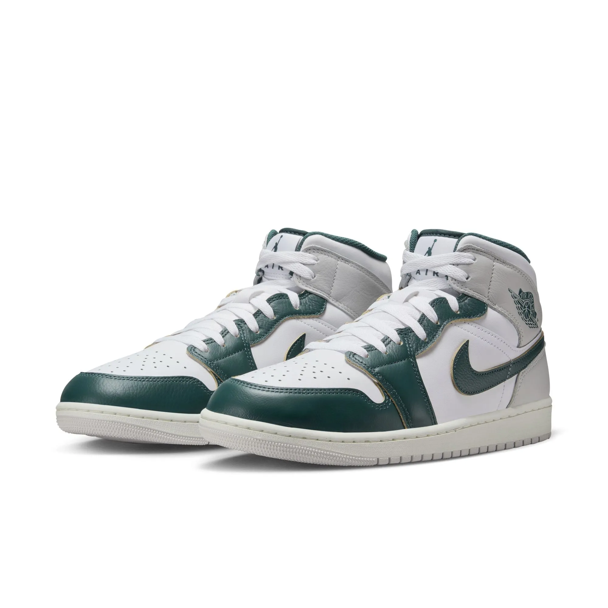 Air Jordan 1 Mid SE (White/Oxidized Green/Sail)
