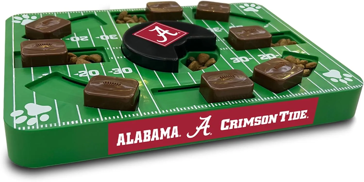 AL Crimson Tide Interactive Puzzle Treat Toy