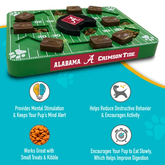 AL Crimson Tide Interactive Puzzle Treat Toy