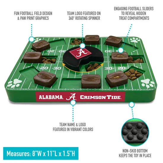 AL Crimson Tide Interactive Puzzle Treat Toy