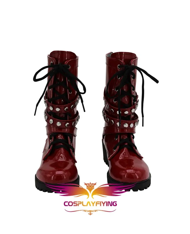 Anime Hypnosis Mic Division Rap Battle Jyushi Aimono Cosplay Shoes Boots Custom Made Adult Men Women Halloween Carnival