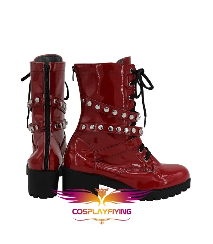 Anime Hypnosis Mic Division Rap Battle Jyushi Aimono Cosplay Shoes Boots Custom Made Adult Men Women Halloween Carnival