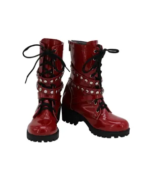 Anime Hypnosis Mic Division Rap Battle Jyushi Aimono Cosplay Shoes Boots Custom Made Adult Men Women Halloween Carnival