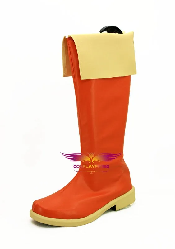 Anime Kono Subarashii Sekai ni Shukufuku wo! Megumin Cosplay Shoes Boots Custom Made for Adult Men and Women Halloween Carnival