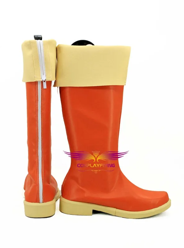 Anime Kono Subarashii Sekai ni Shukufuku wo! Megumin Cosplay Shoes Boots Custom Made for Adult Men and Women Halloween Carnival