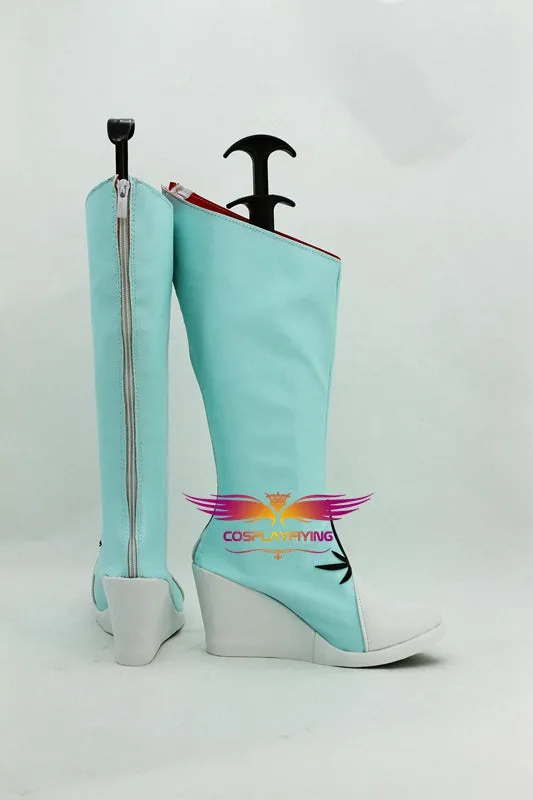 Anime RWBY White Trailer Weiss Schnee Cosplay Shoes Boots Custom Made for Adult Men and Women Halloween Carnival