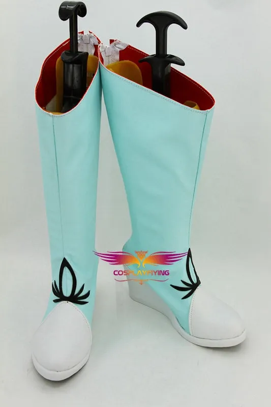 Anime RWBY White Trailer Weiss Schnee Cosplay Shoes Boots Custom Made for Adult Men and Women Halloween Carnival
