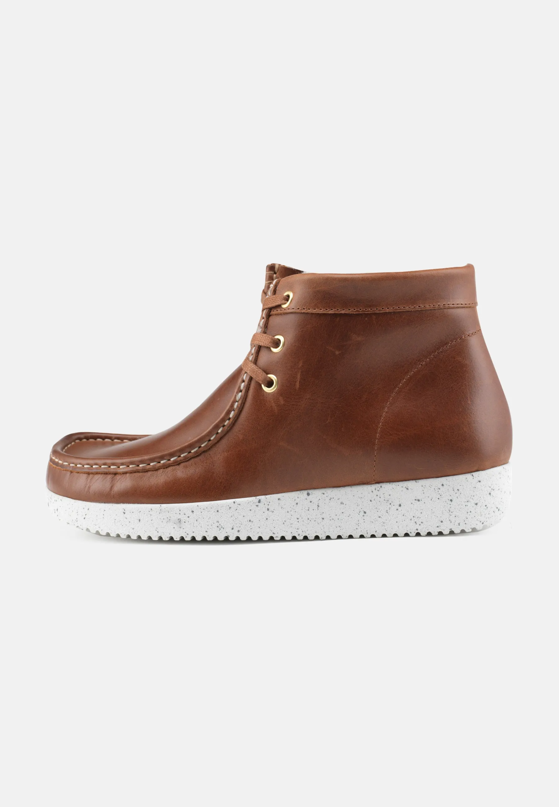 Anton Varmforet Støvle Leather - Tobacco