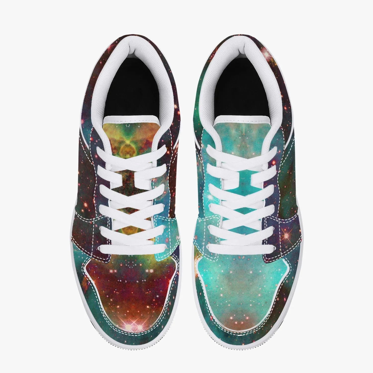 Archon Psychedelic Split-Style Low-Top Sneakers