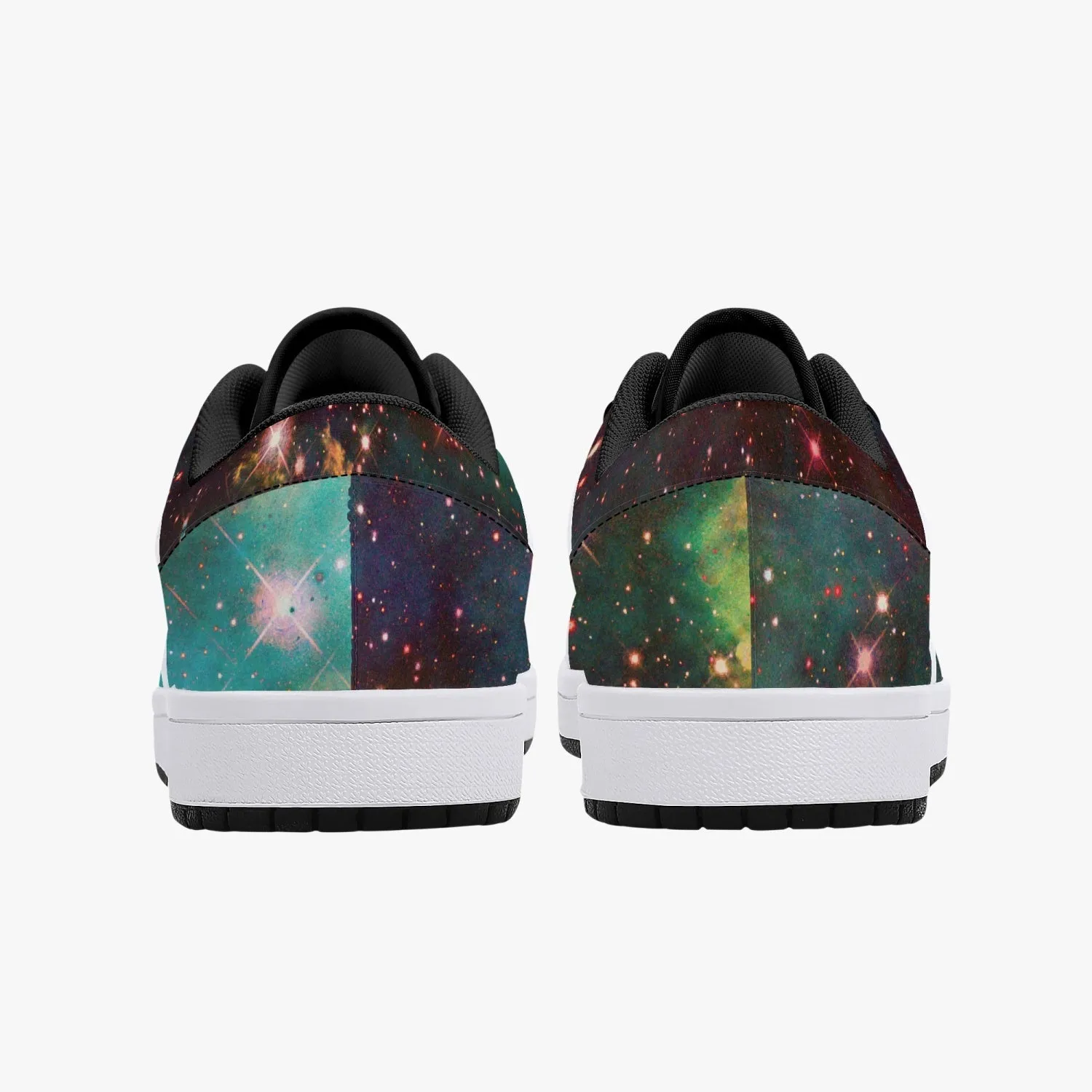Archon Psychedelic Split-Style Low-Top Sneakers