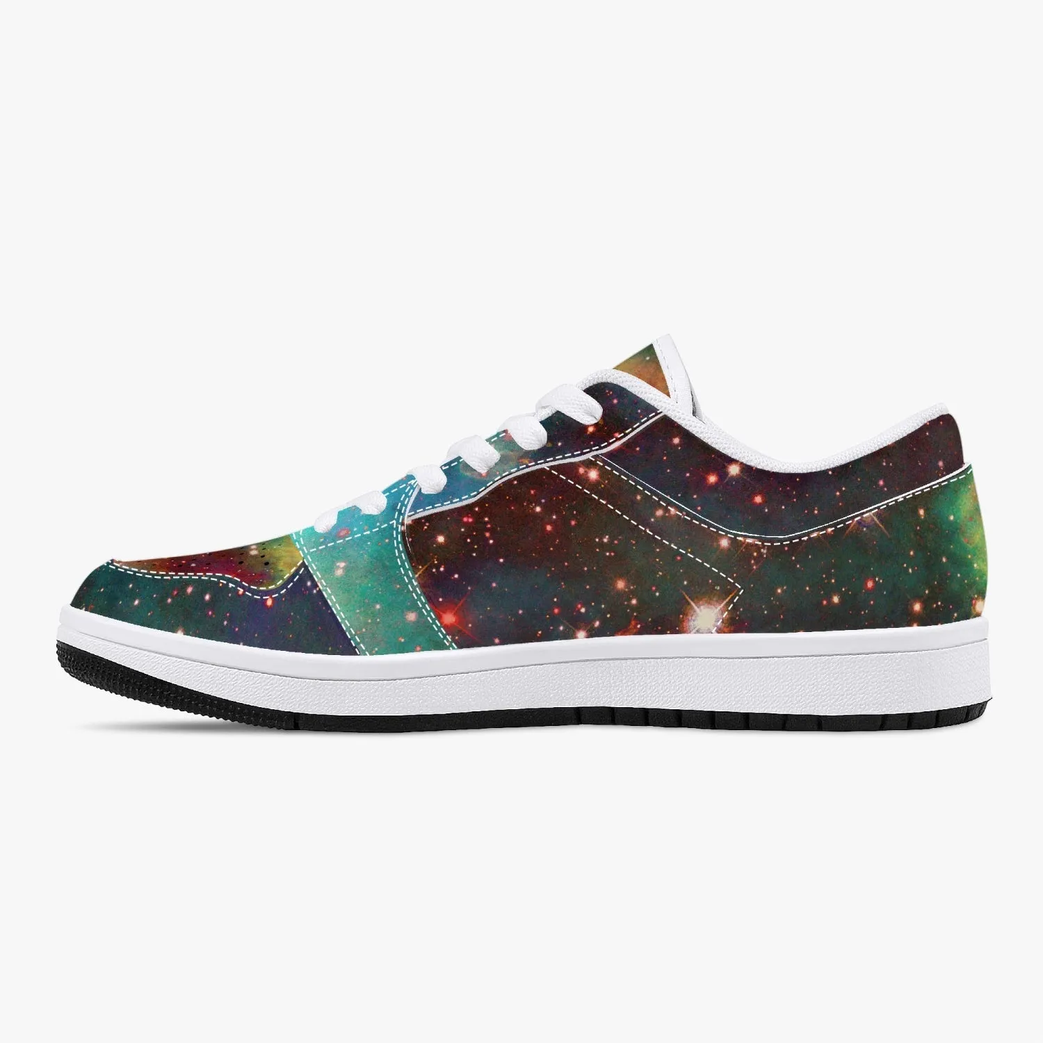 Archon Psychedelic Split-Style Low-Top Sneakers