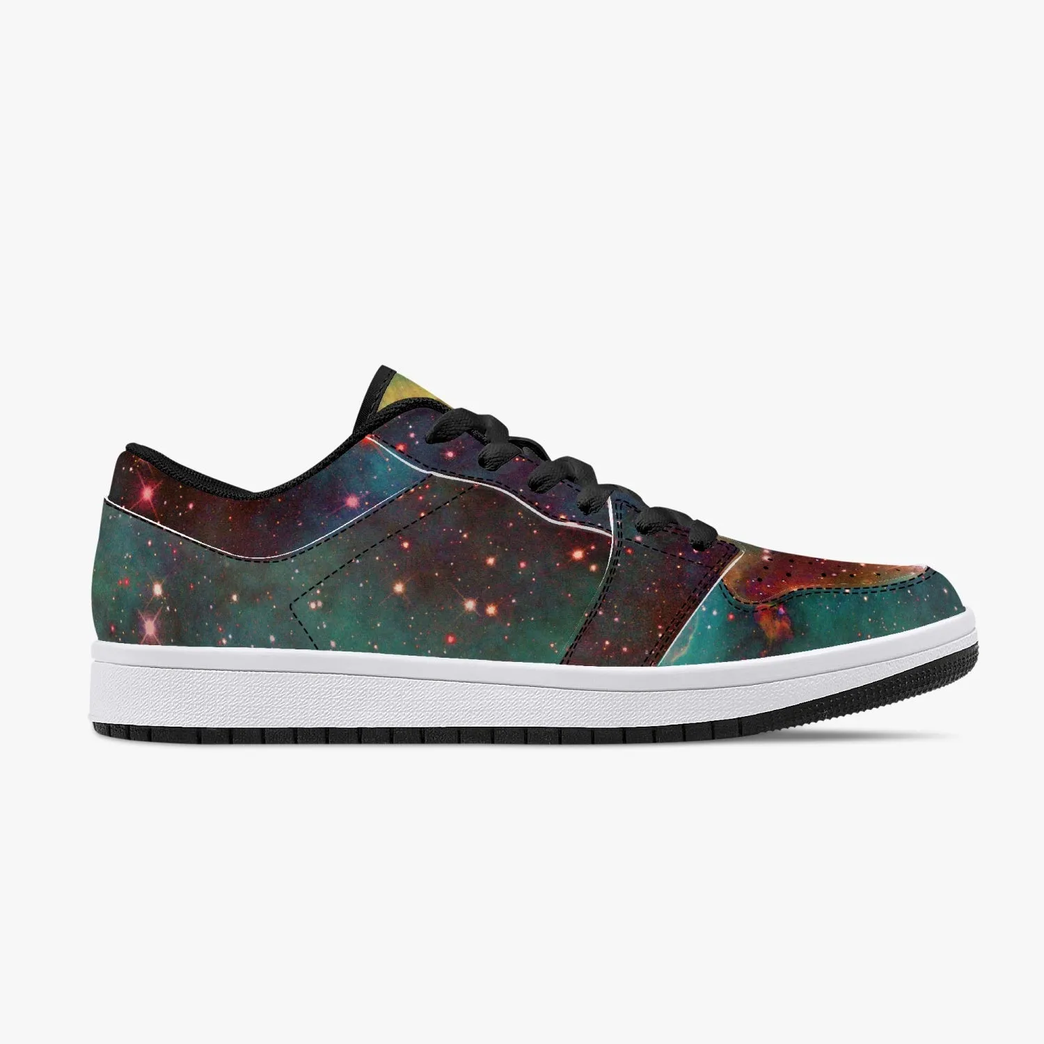 Archon Psychedelic Split-Style Low-Top Sneakers