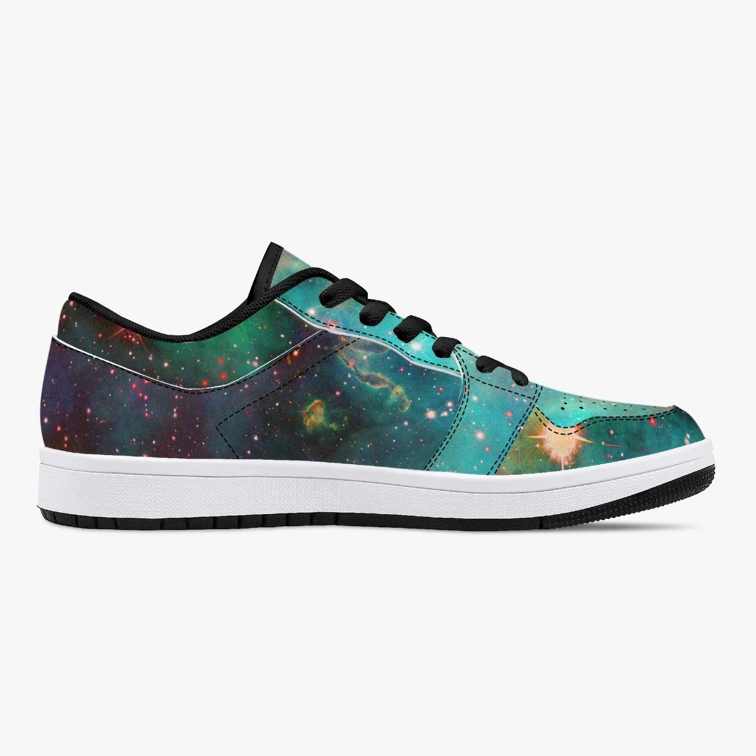 Archon Psychedelic Split-Style Low-Top Sneakers