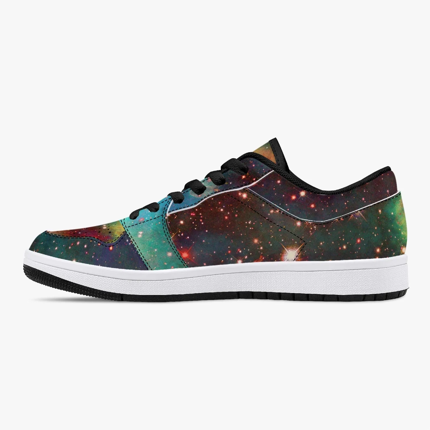 Archon Psychedelic Split-Style Low-Top Sneakers