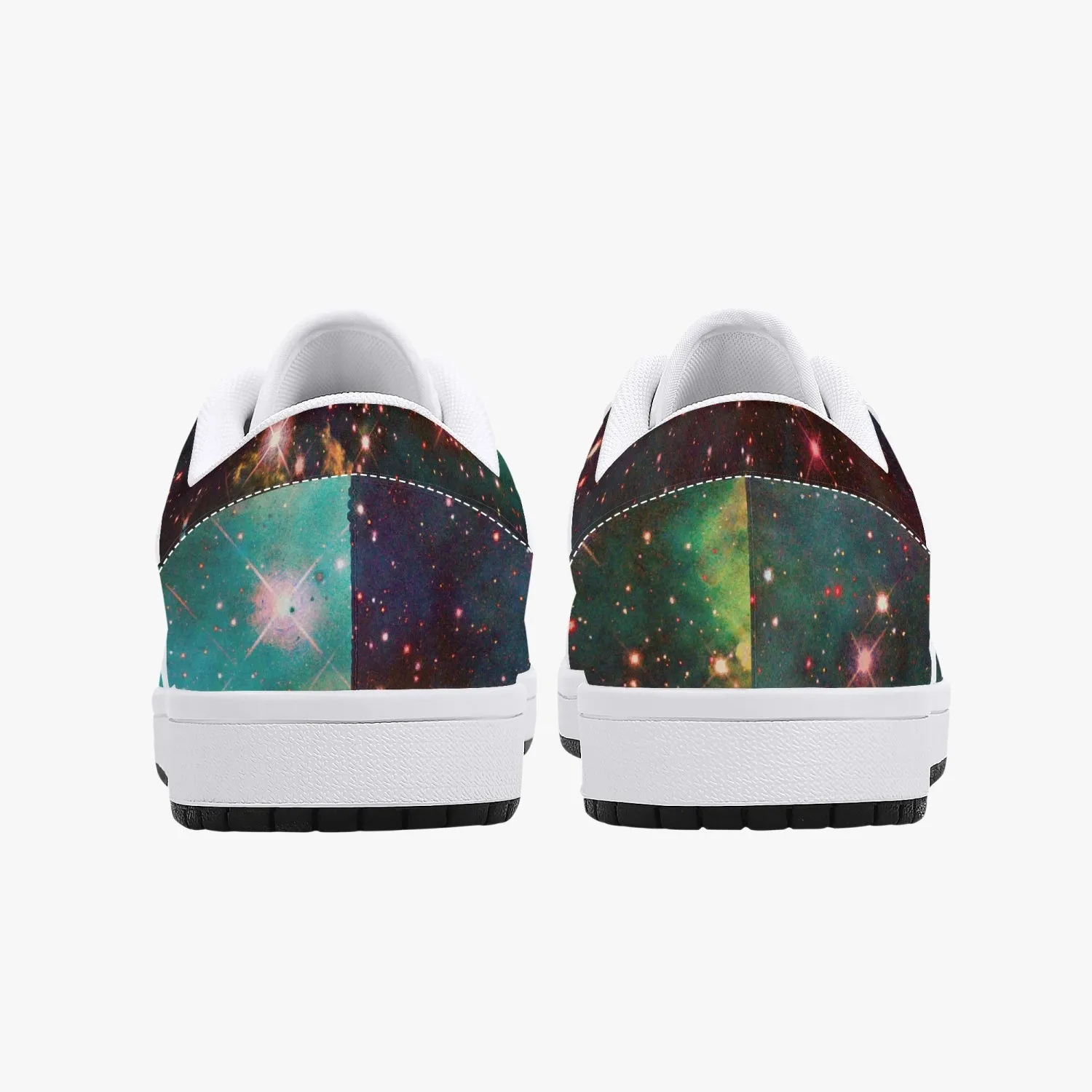 Archon Psychedelic Split-Style Low-Top Sneakers