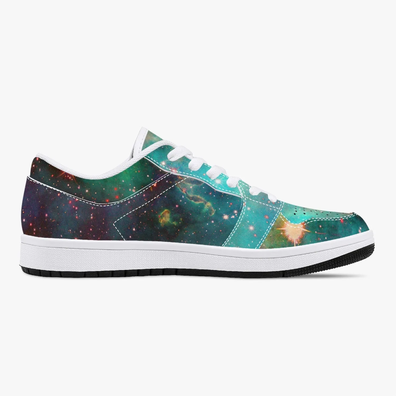 Archon Psychedelic Split-Style Low-Top Sneakers