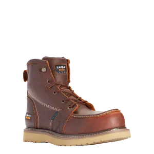 Ariat Men's Rebar Wedge MOC 6" H2O Rusted Copper Boots 10035917