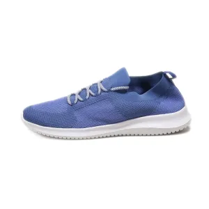 Athletic Knity Sport Shoes Fabric Blue Colour For Women