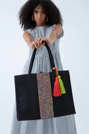Basic Noir Tote - Taleed