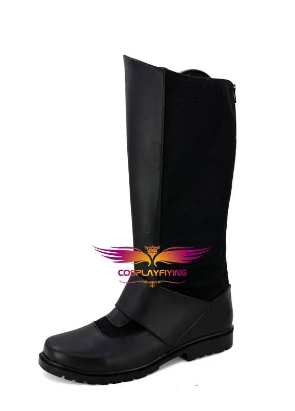 Batman Bruce Wayne Cosplay Shoes Boots Custom Made for Adult Men and Women