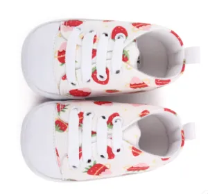 Beautiful Chaos Strawberry Baby Shoes