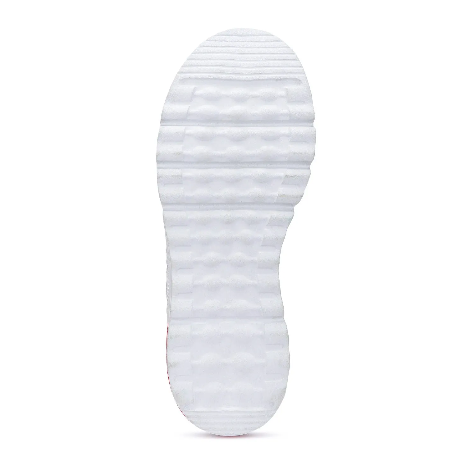 Bersache Lightweight Casual Sneaker Shoes For Men White-7052