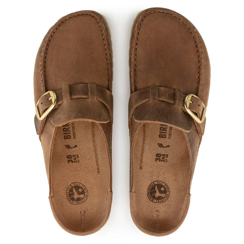 Birkenstock Buckley Cognac Oiled Leather