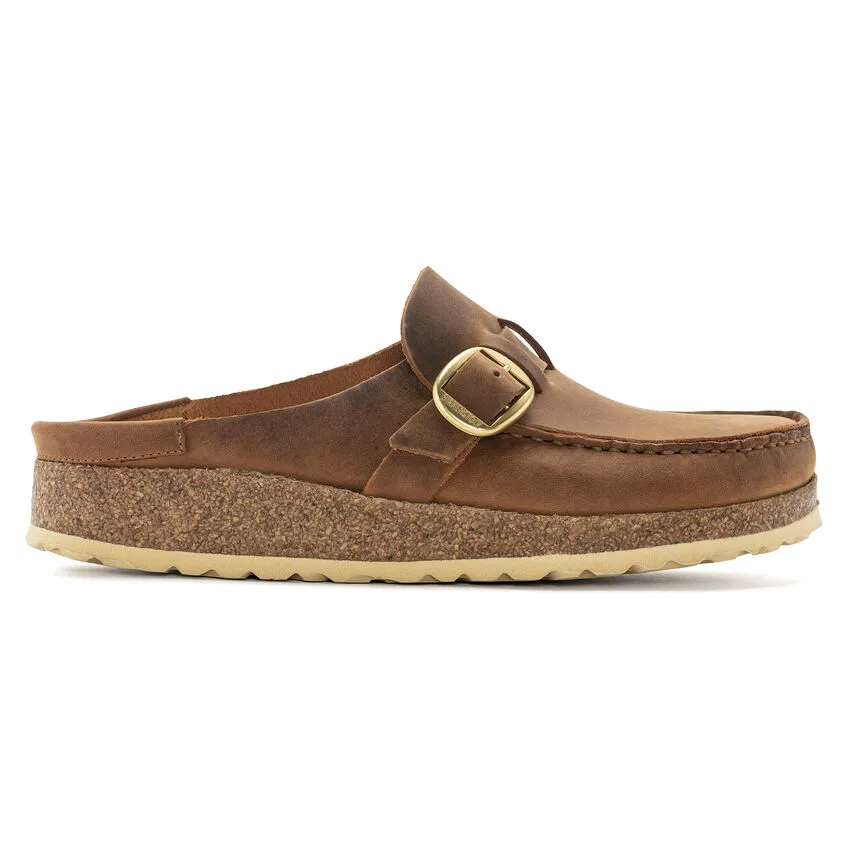 Birkenstock Buckley Cognac Oiled Leather