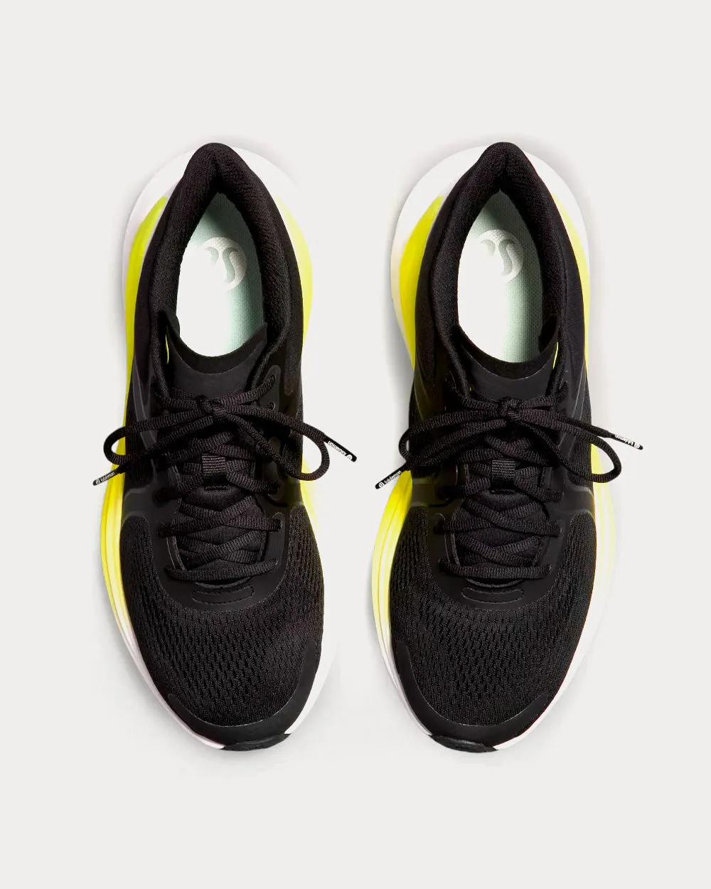 Blissfeel Black / Electric Lemon / White Running Shoes