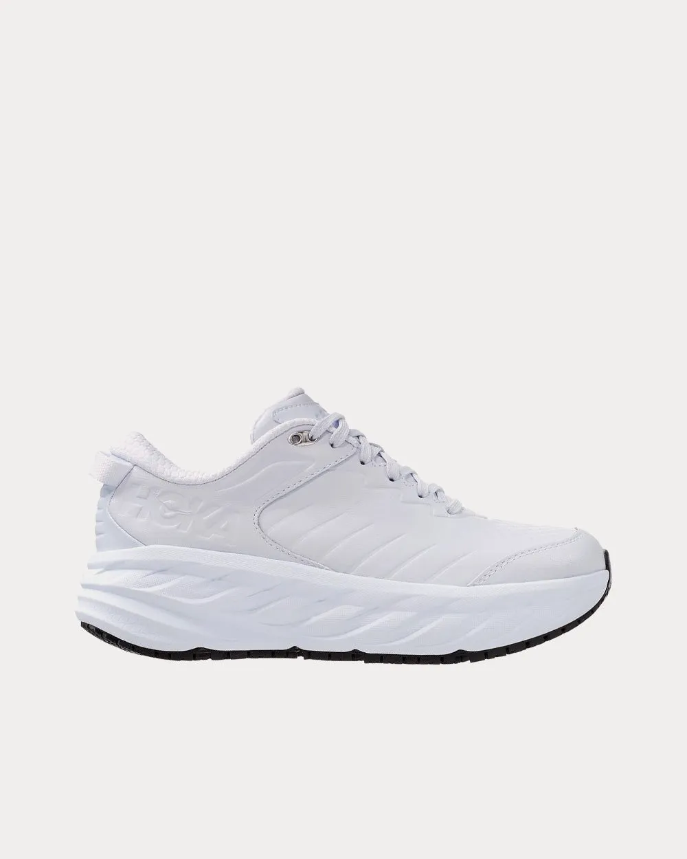 Bondi SR White Running Shoes