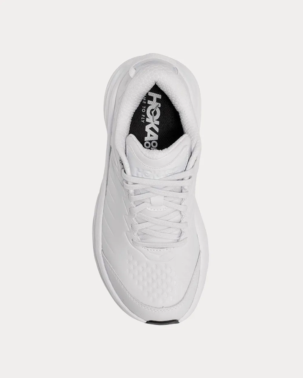 Bondi SR White Running Shoes