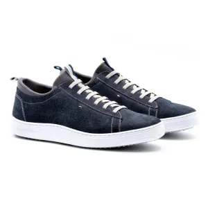 Cameron Nubuck Sneakers in Navy by Martin Dingman