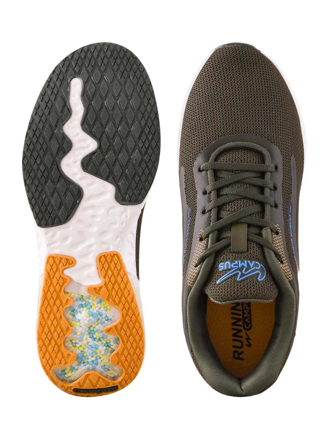 CAMP OPTIMA Green Men's Running Shoes