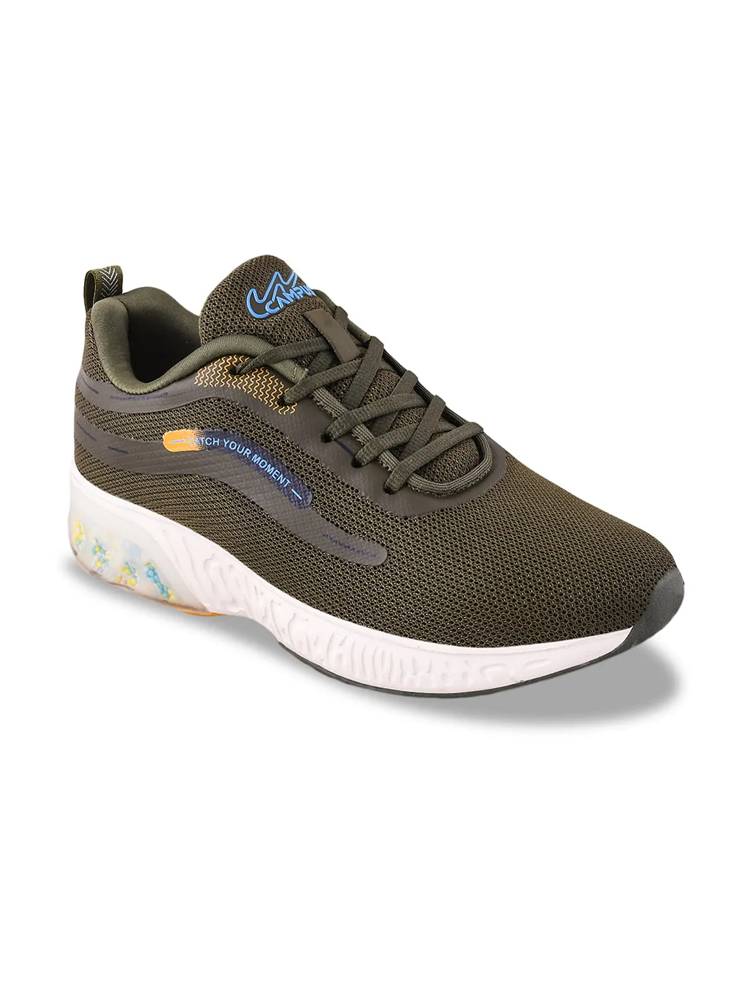 CAMP OPTIMA Green Men's Running Shoes