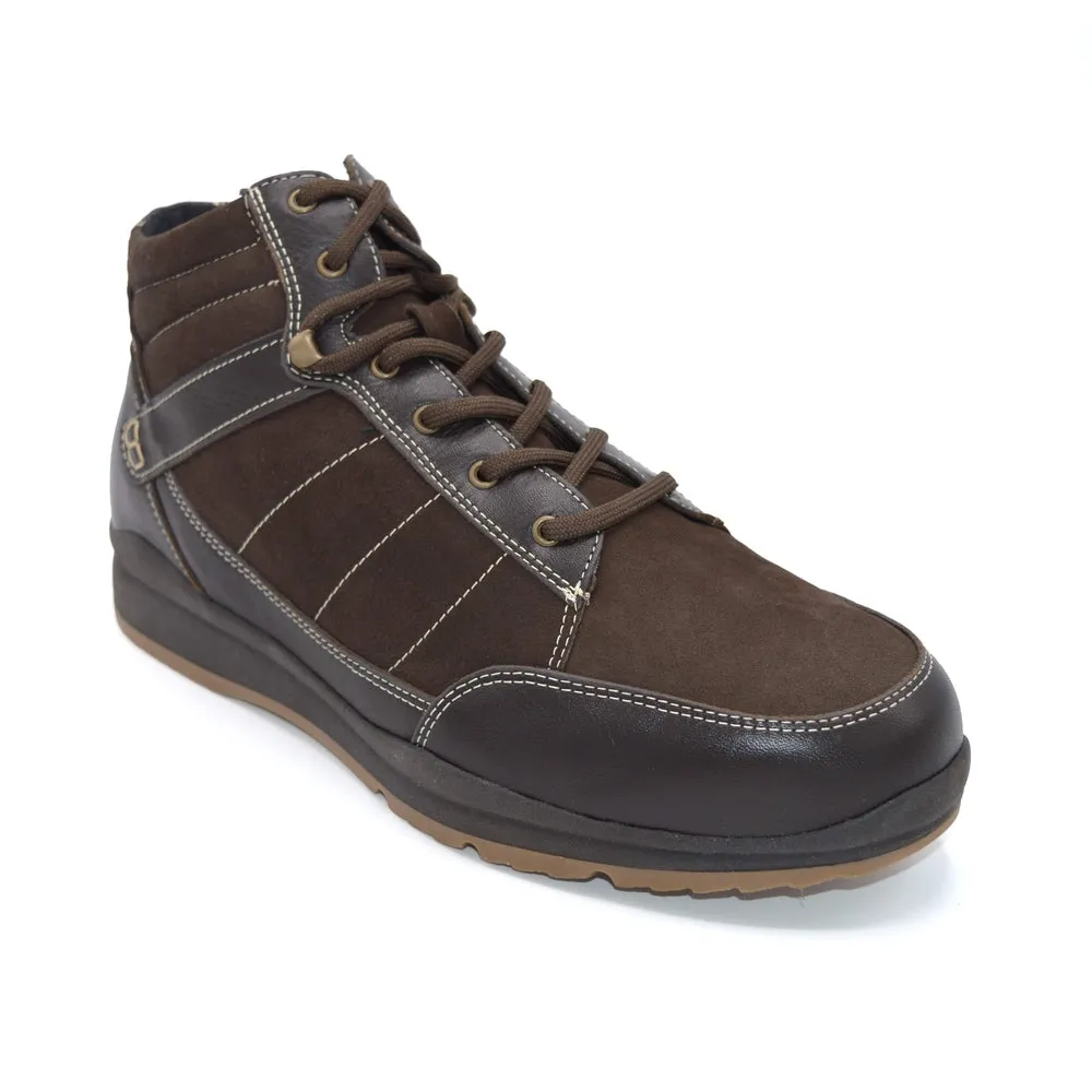 DB Tilbrook - Mens Extra Wide Walking Boot - 6V (6E-8E) Fitting - Brown