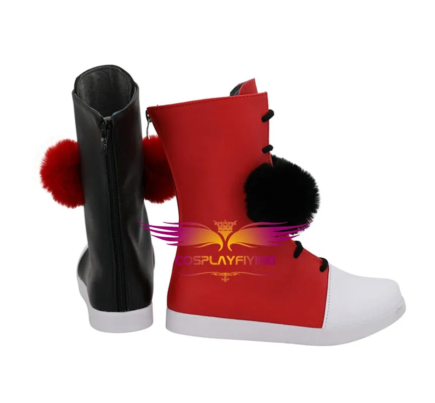 DC Comics Batman Harley Quinn Cosplay Shoes Boots Custom Made for Adult Men and Women