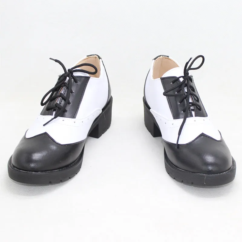 Disney Twisted-Wonderland The Little Mermaid Floyd Leech Cosplay Shoes Boots Halloween Carnival