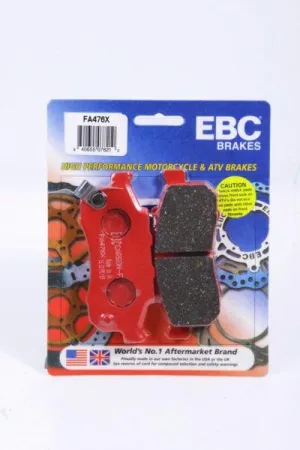EBC FA476X ″X″ Carbon Graphite Brake Pad Carbon graphite - Front